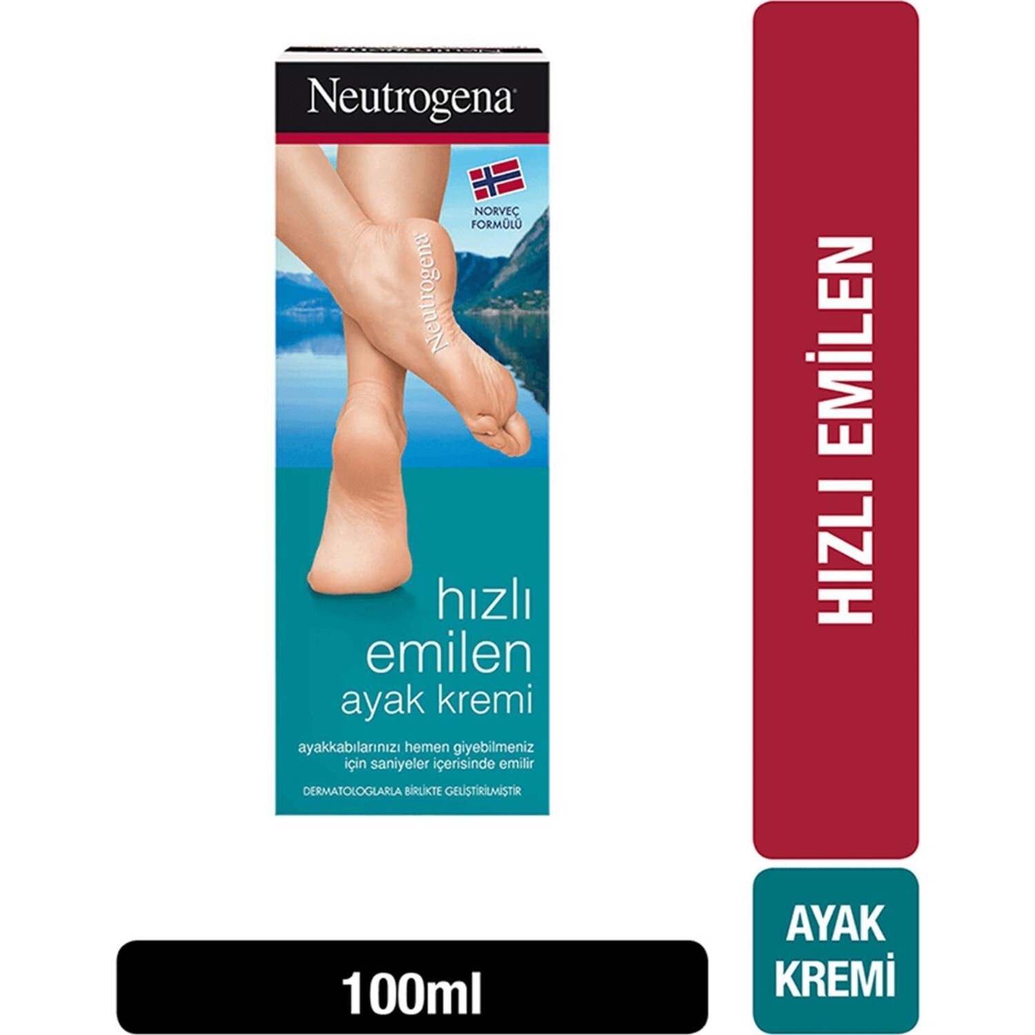 

Крем для ног Neutrogena, 100 мл быстро впитывающийся
