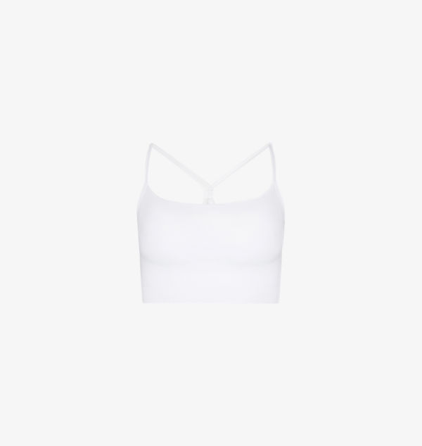 

Бюстгальтер для йоги Spirit Restorated из эластичной ткани Sweaty Betty, белый