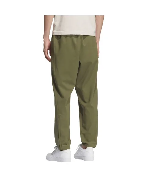 Мужские ветрозащитные штаны из бондед-флиса Regular Fit adidas Three Stripes черные — фото 2