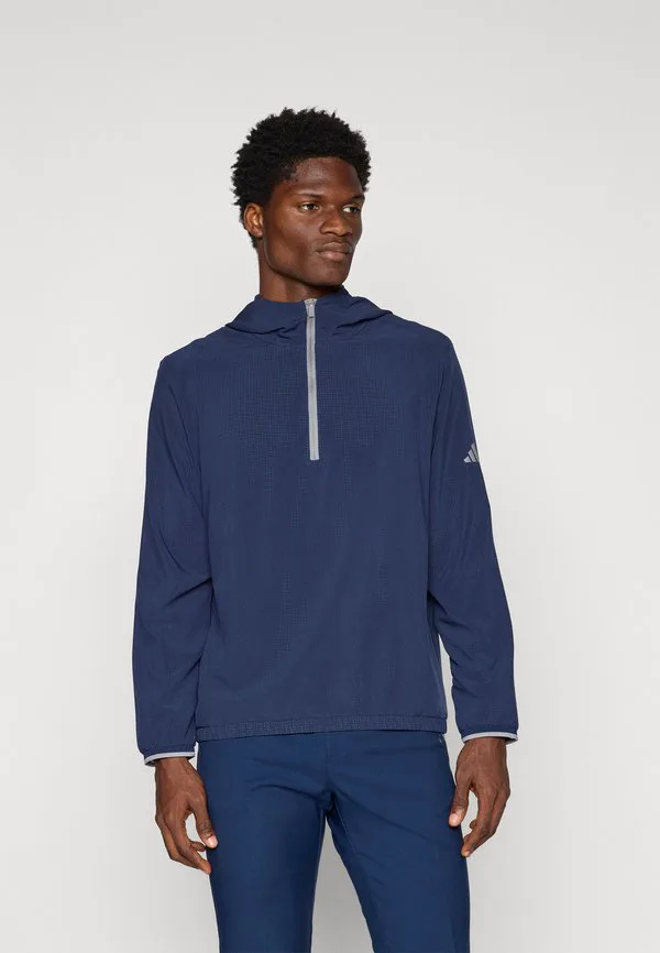 Куртка-Анорак ultimate365, ветровка Adidas Golf, Dark Blue/Grey