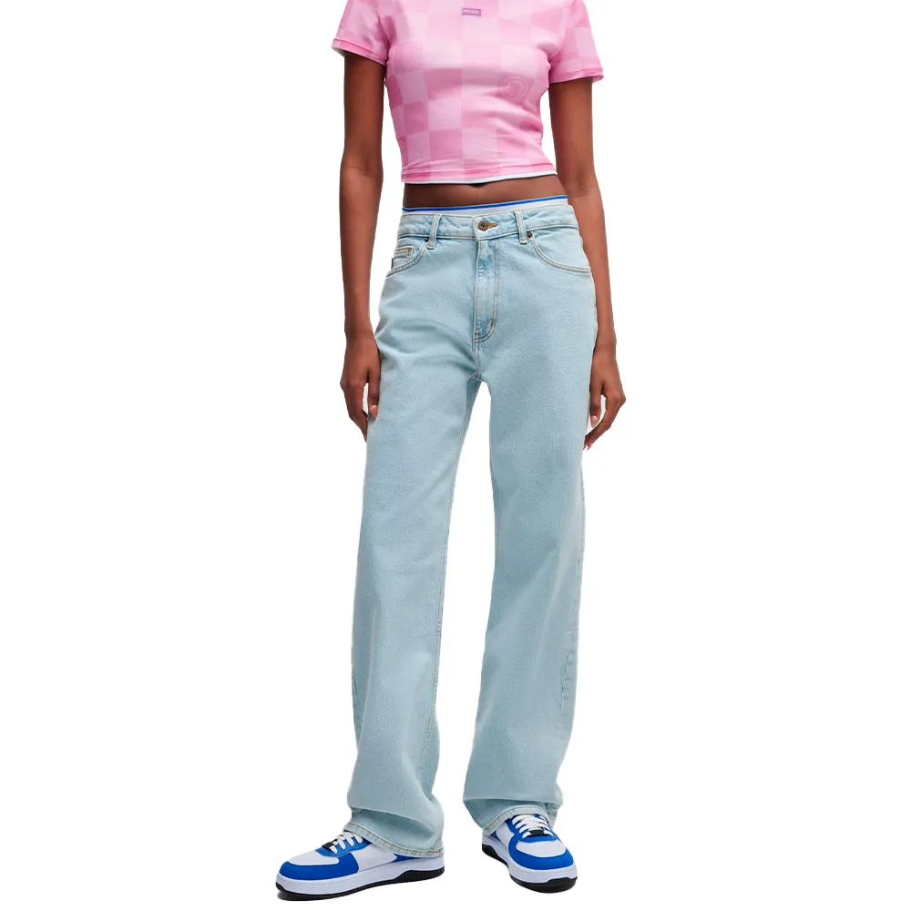 

Джинсы HUGO Elyah BLUE, синий