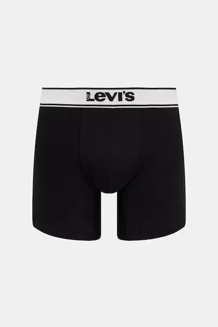 Боксеры 2 шт классические Levi's, черный — фото 3