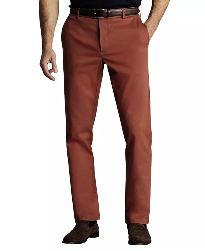 

Мужские брюки-чинос Ultimate Non-Iron Charles Tyrwhitt, красный