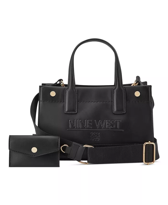 

Маленькая сумка-тоут Pauline Nine West, черный