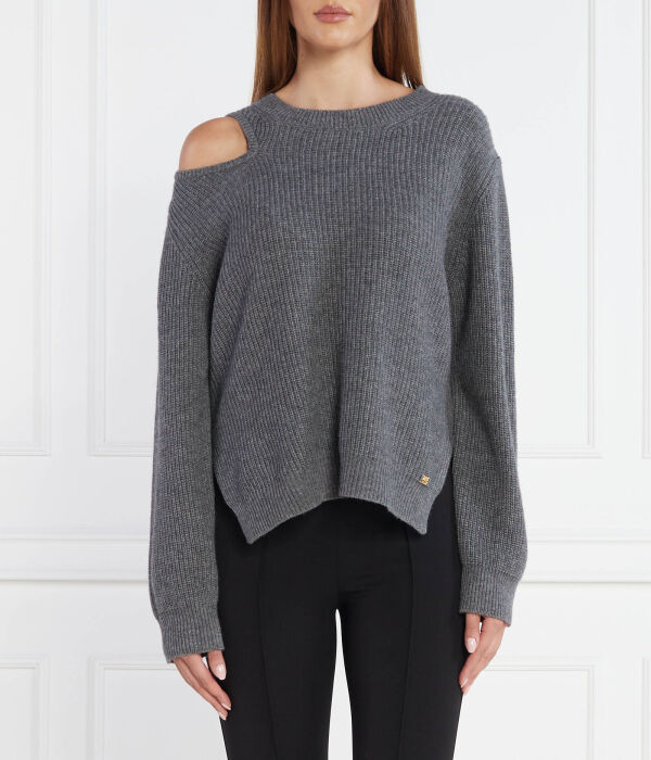 

Свитер Pinko Regular Fit, серый