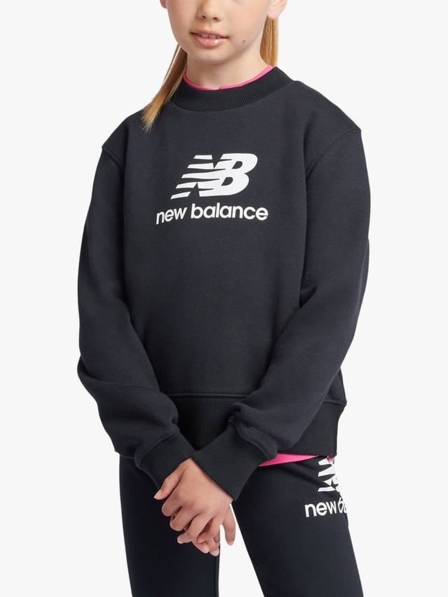 

Детский свитшот с мягкой внутренней стороной New Balance, Caviar