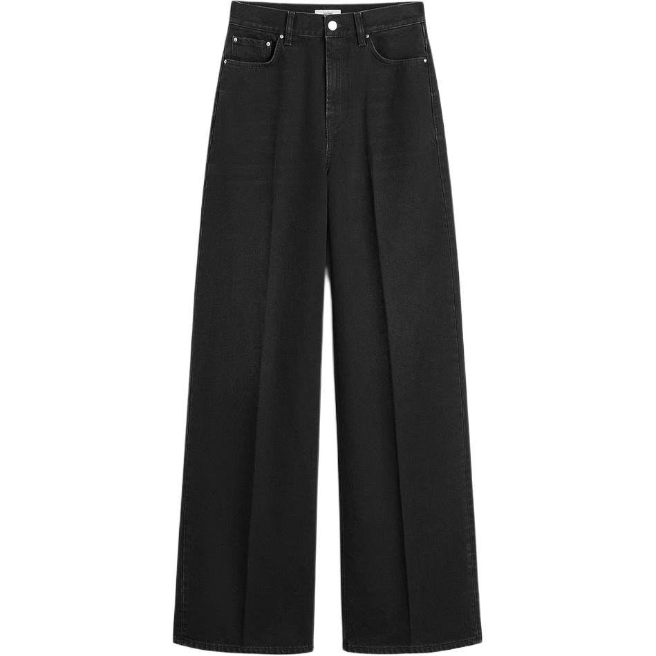 

Джинсы Wide Leg Denim TOTEME, черный