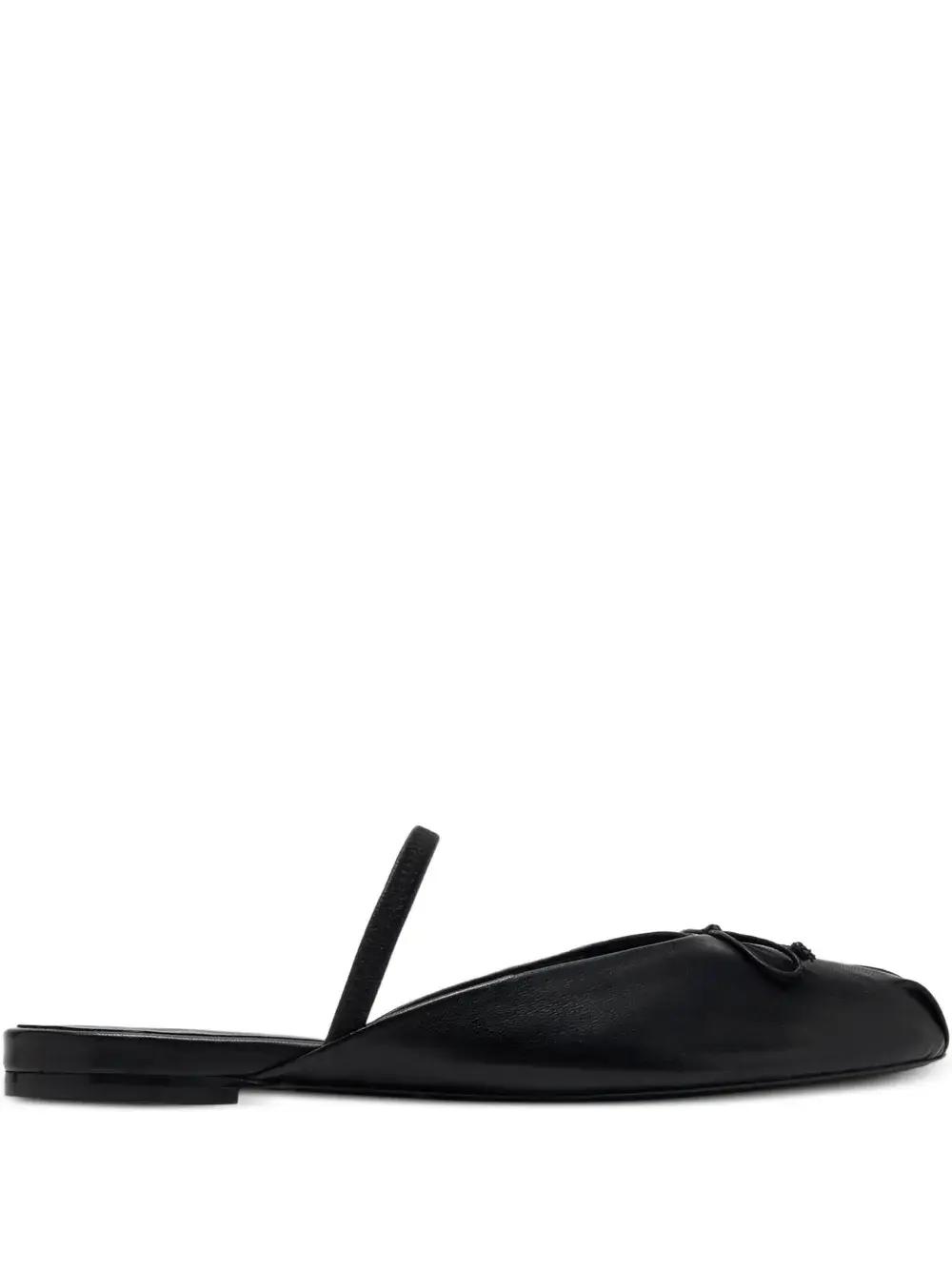 Мюли Prima с бантом Stuart Weitzman, черный