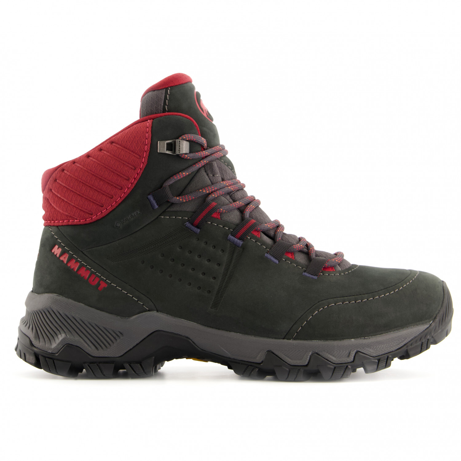 

Ботинки для прогулки Mammut Women's Nova IV Mid GTX, цвет Black/Blood Red