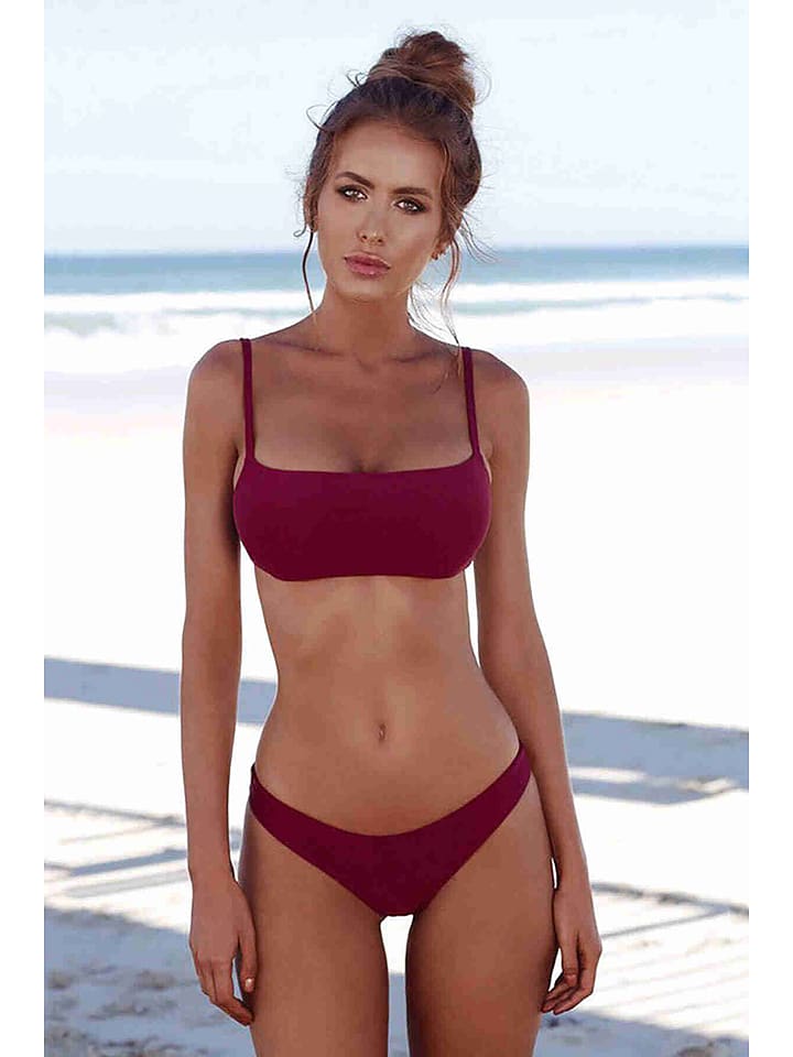 

Комплект бикини Angelsin Bikini, бордо