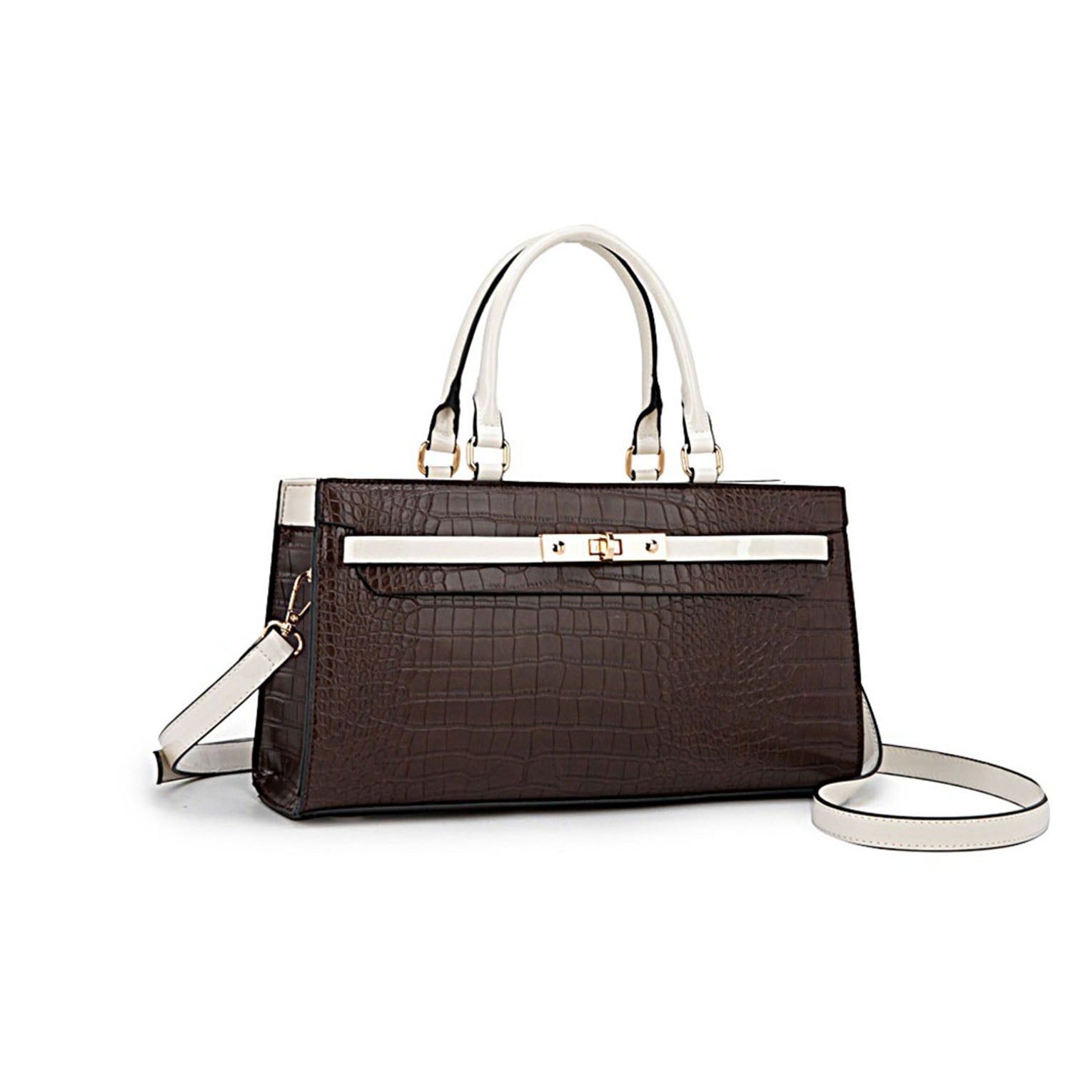 

Женская сумка-сэтчел Colby от Mia K MKF, Coffee