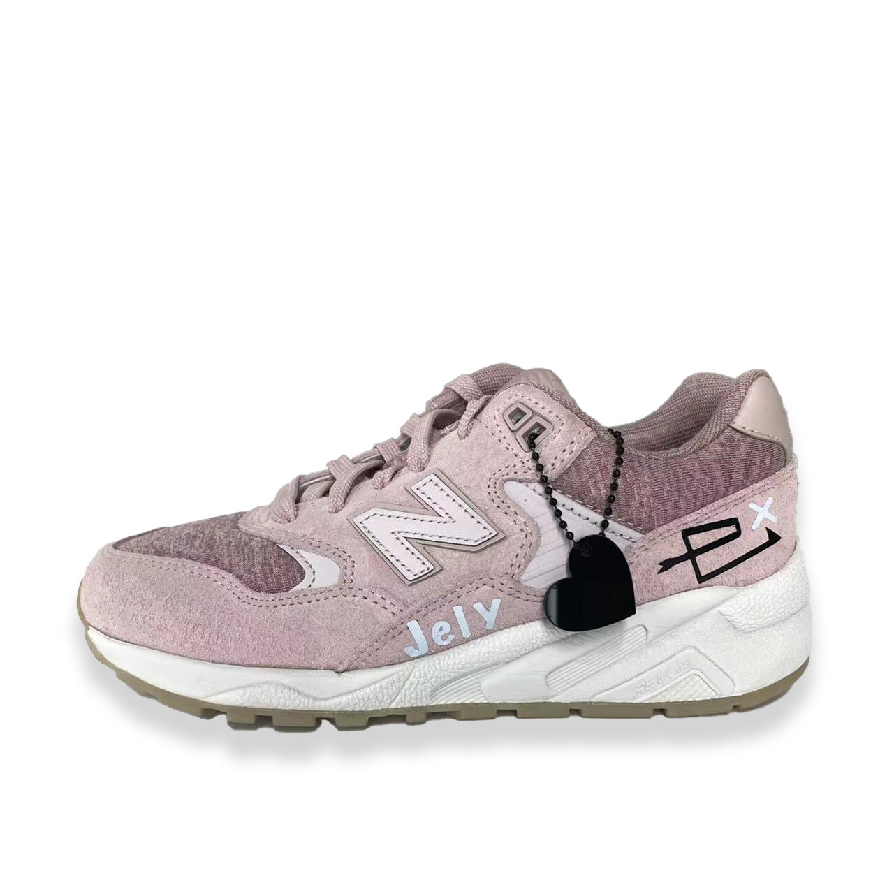 

Кроссовки женские NB 580 с низким верхом розовые/белые New Balance
