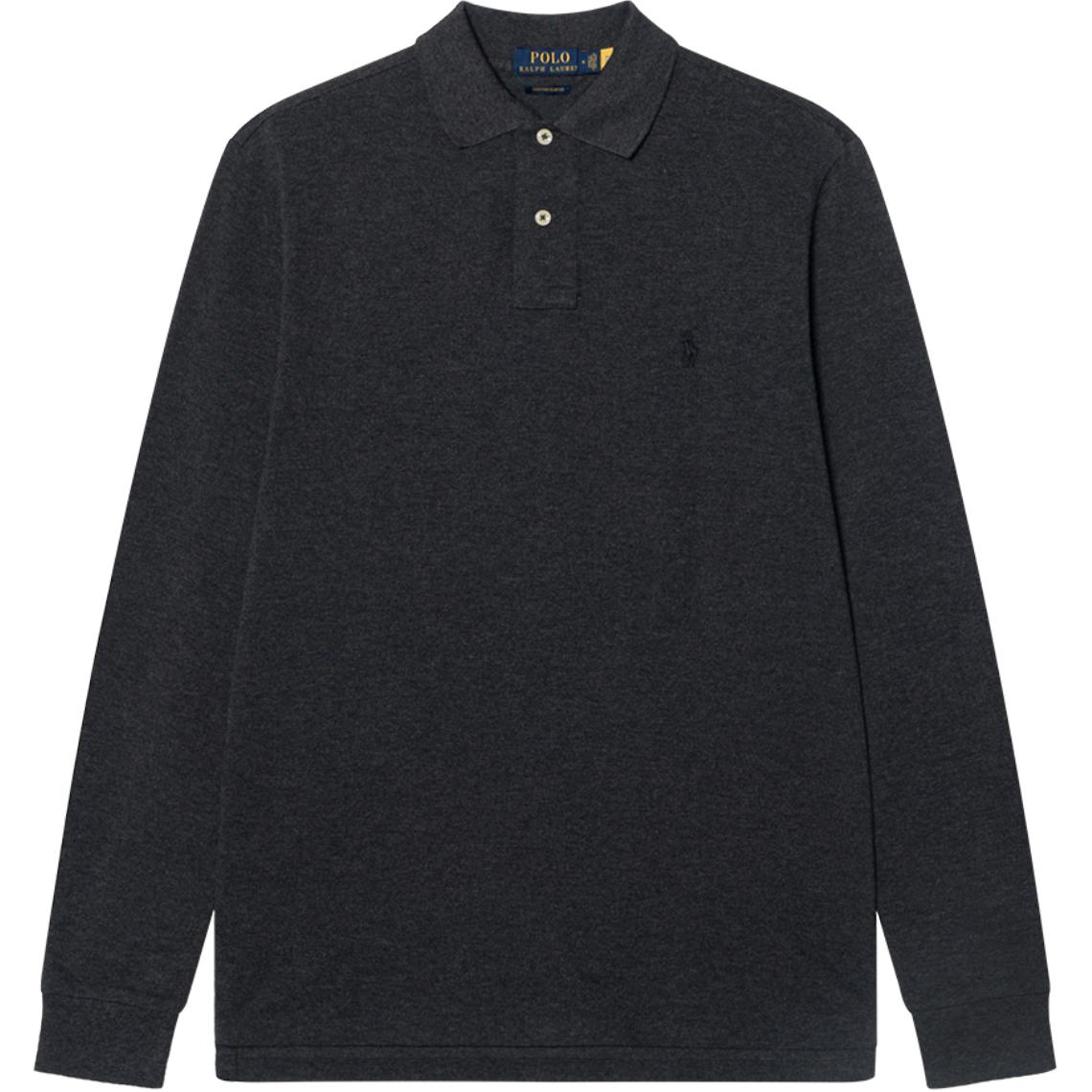 

SS23 Футболка поло мужская темно-серая Polo Ralph Lauren