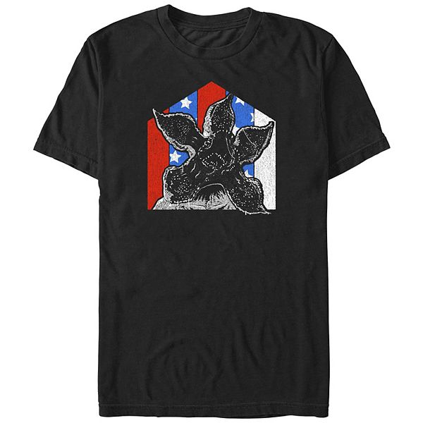 

Футболка с принтом Demogorgon в цветах флага США Licensed Character