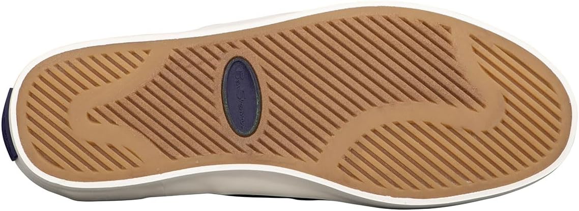 Мужские кеды Ben Sherman Camden Classic из ткани, белый/синий — фото 4