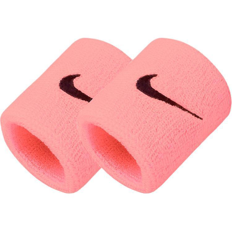 

Напульсники дышащие защитные Unisex Nike, розовый/черный hook (2 pack) original packaging
