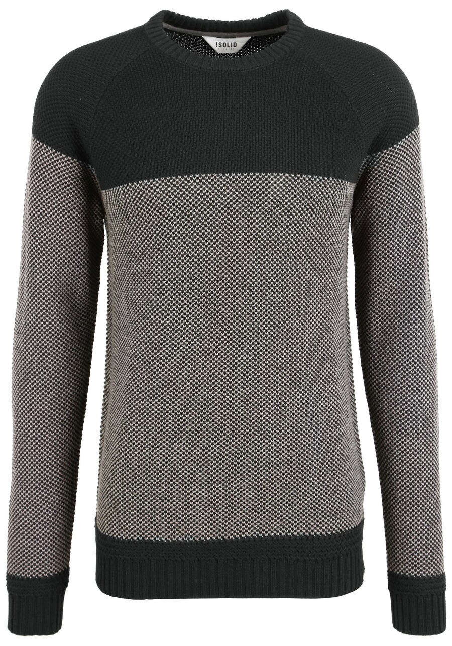 

Свитер !Solid Rapel, цвет Grey/Black
