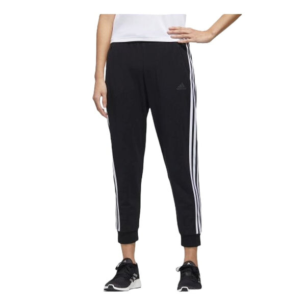 Штаны спортивные штаны с завязками на талии Adidas, черный — фото 3