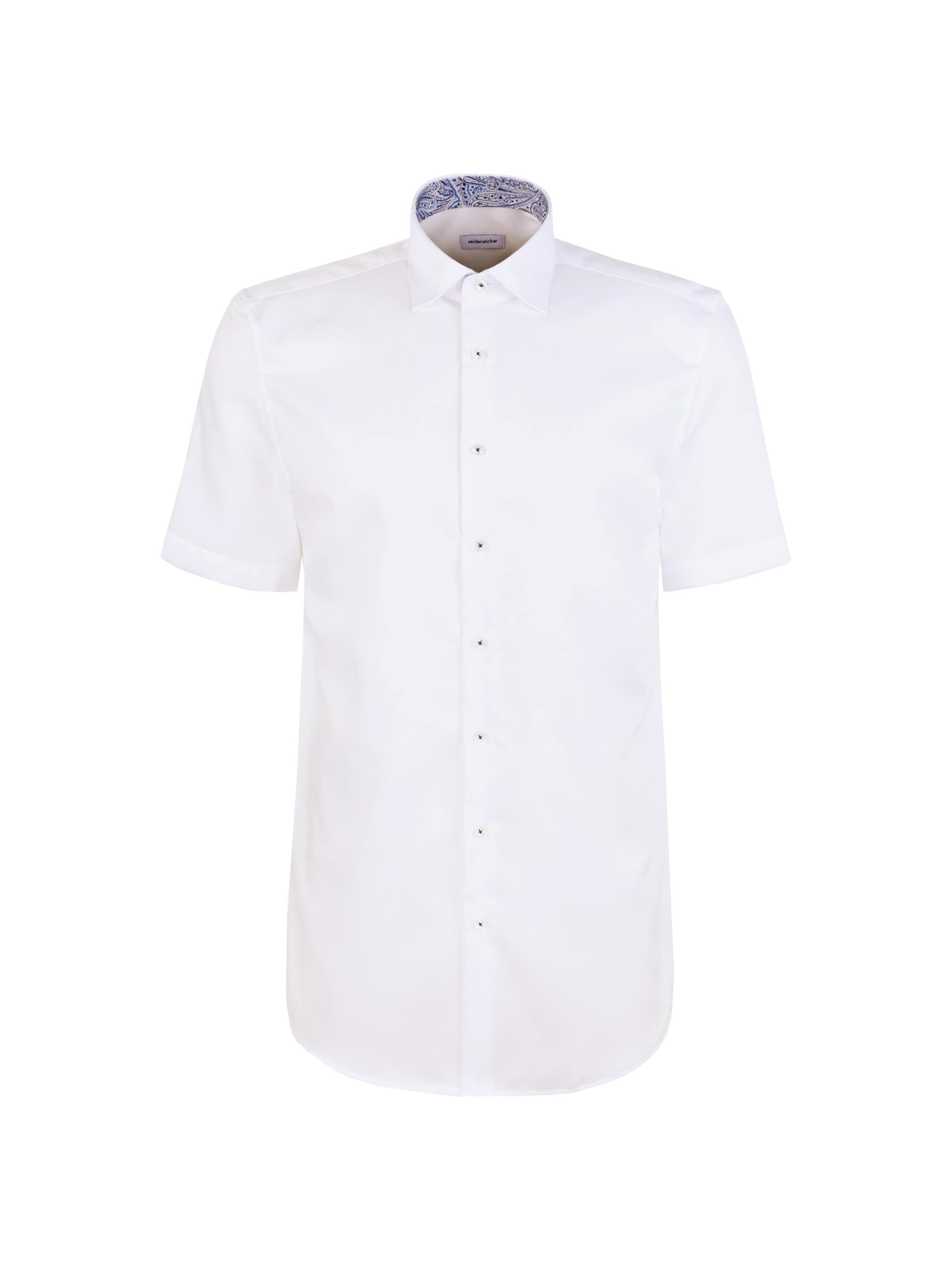 

SEIDENSTICKER Бизнес-рубашка Regular fit 'Schwarze Rose' в белом цвете