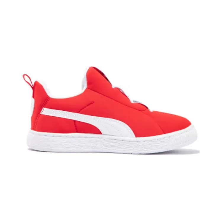 PUMA Детские скейтерские кроссовки low top красные белые нескользящие износостойкие легкие — фото 3