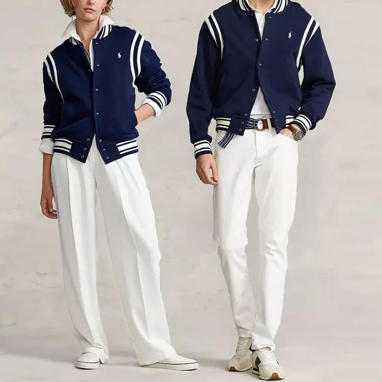 Детская бейсбольная куртка Polo Ralph Lauren, Blue — фото 3