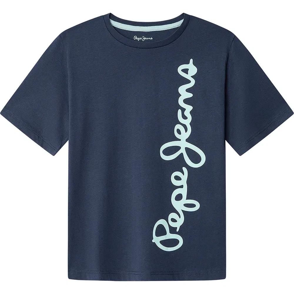 Футболка с коротким рукавом Waldo Pepe Jeans, синий