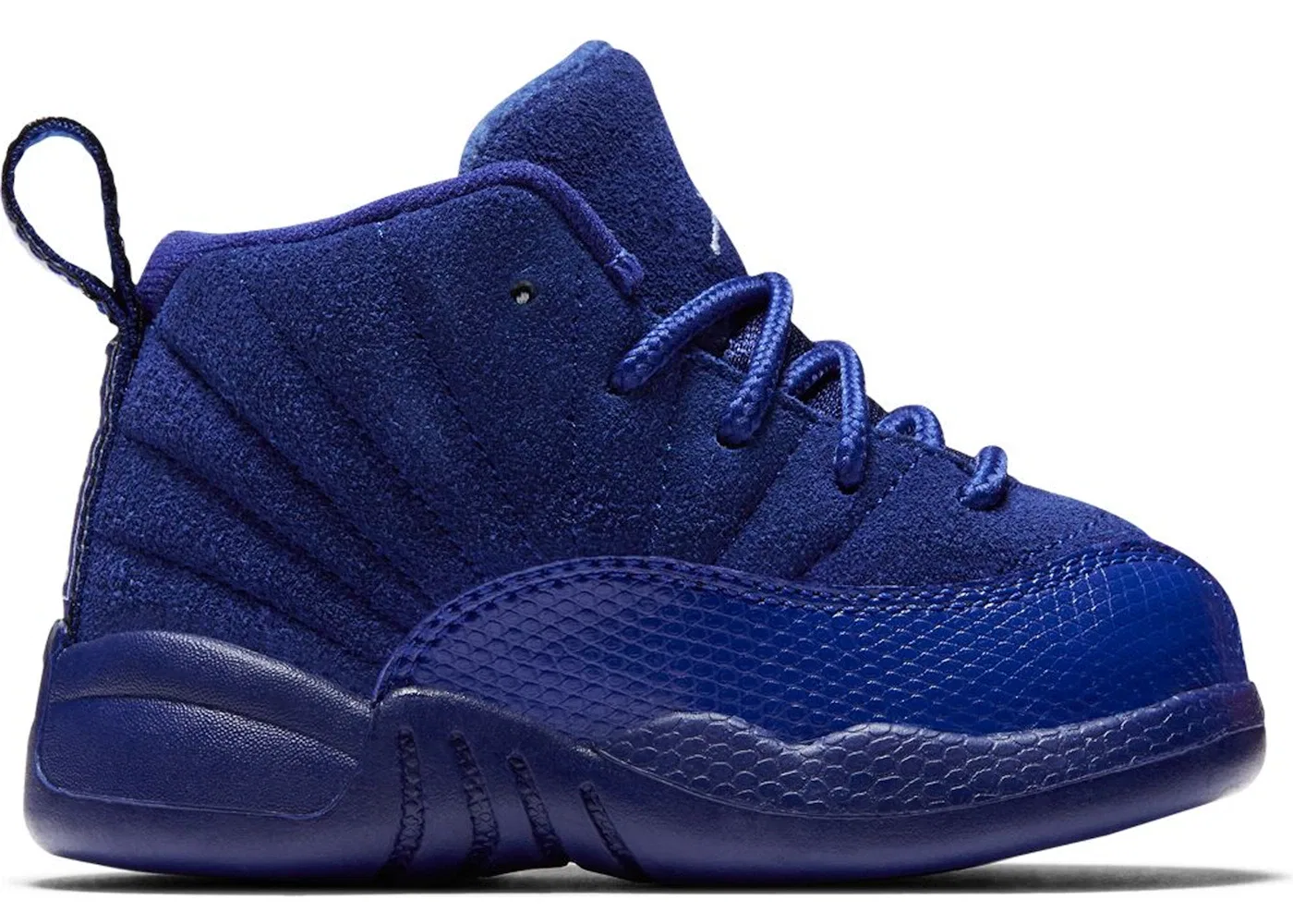 Детские кроссовки Lifestyle Jordan 12 Retro Jordan, Deep Royal Blue/White-Metallic Silver