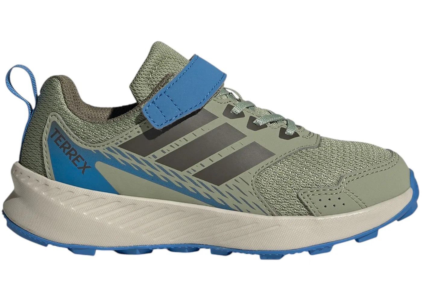 Детские кроссовки для активного отдыха Adidas Terrex Tracefinder CF, Tent Green Shadow Olive Ray Blue