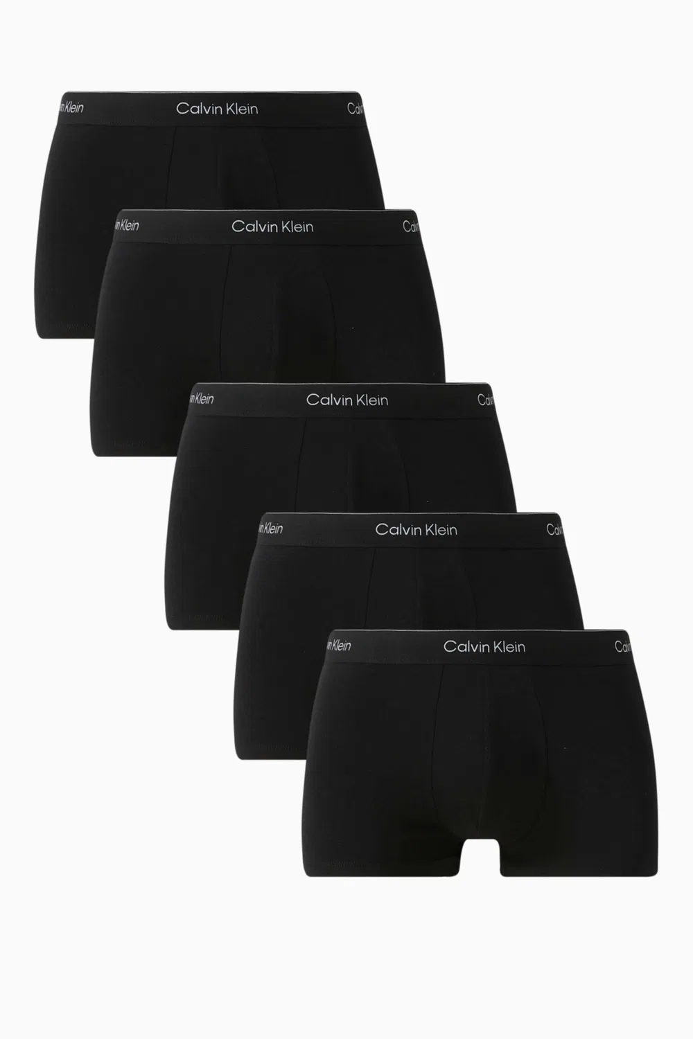 Боксеры-брифы с низкой посадкой из хлопка-стрейч, комплект из 5, Icon Calvin Klein