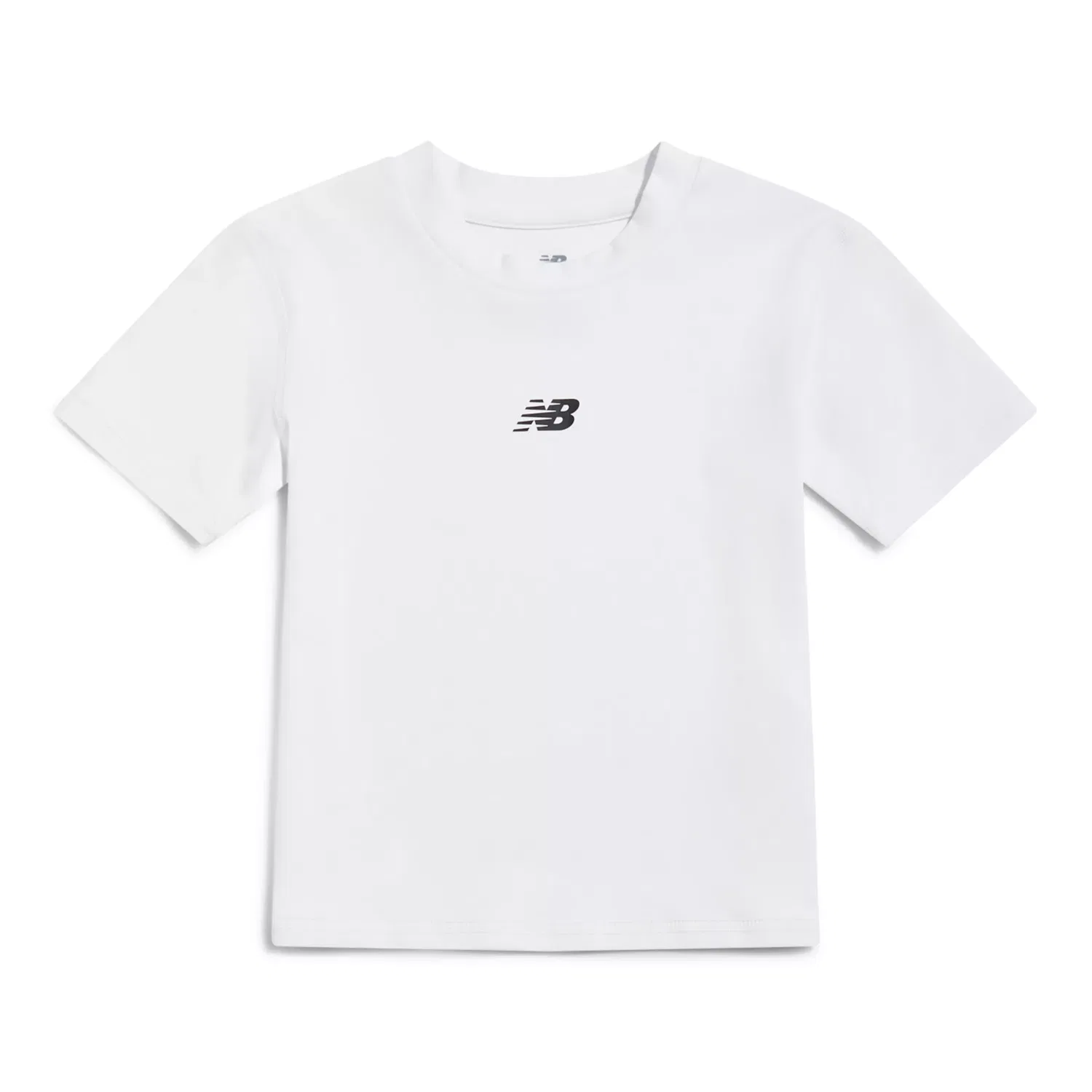 Детская спортивная футболка с приталенным силуэтом NB Essential Athletic New Balance, Bright White
