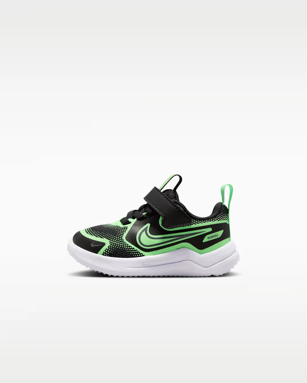 Детская/подростковая обувь Nike Cosmic Runner, Black/Illusion Green/Cool Grey