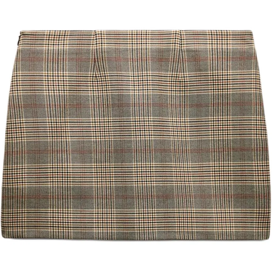 Женская юбка-шорты Casual Short Skirts ZARA, Sand/Brown — фото 3