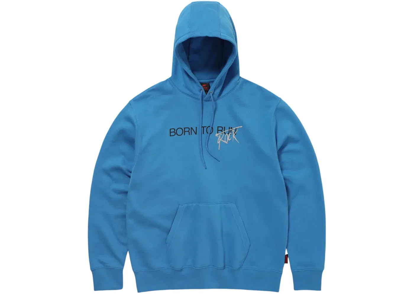 Мужская худи с принтом Nike x Stranger Things NRG Club Washed Fleece Hoodie Nike, Light Photo Blue