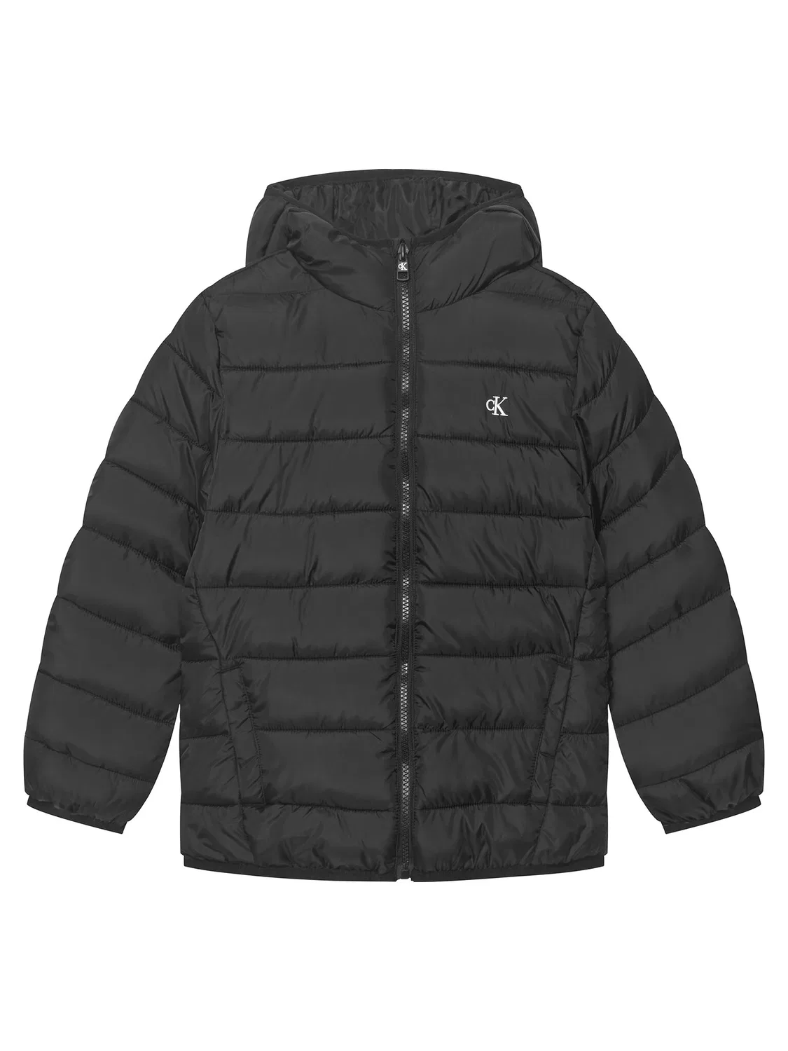 Демисезонная куртка стандартного кроя для мальчика Ck Monogram Calvin Klein Jeans, черный