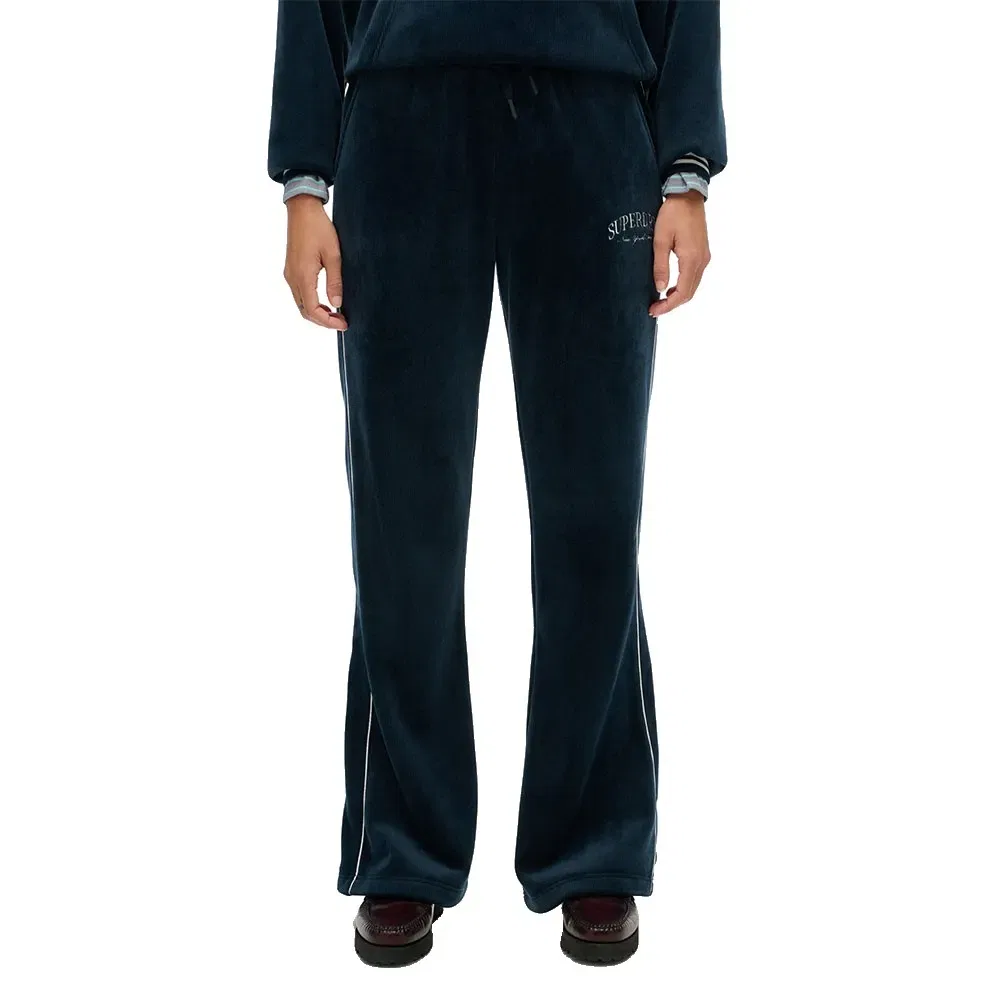 Женские спортивные штаны из велюра Country Club Velour Superdry, Blue