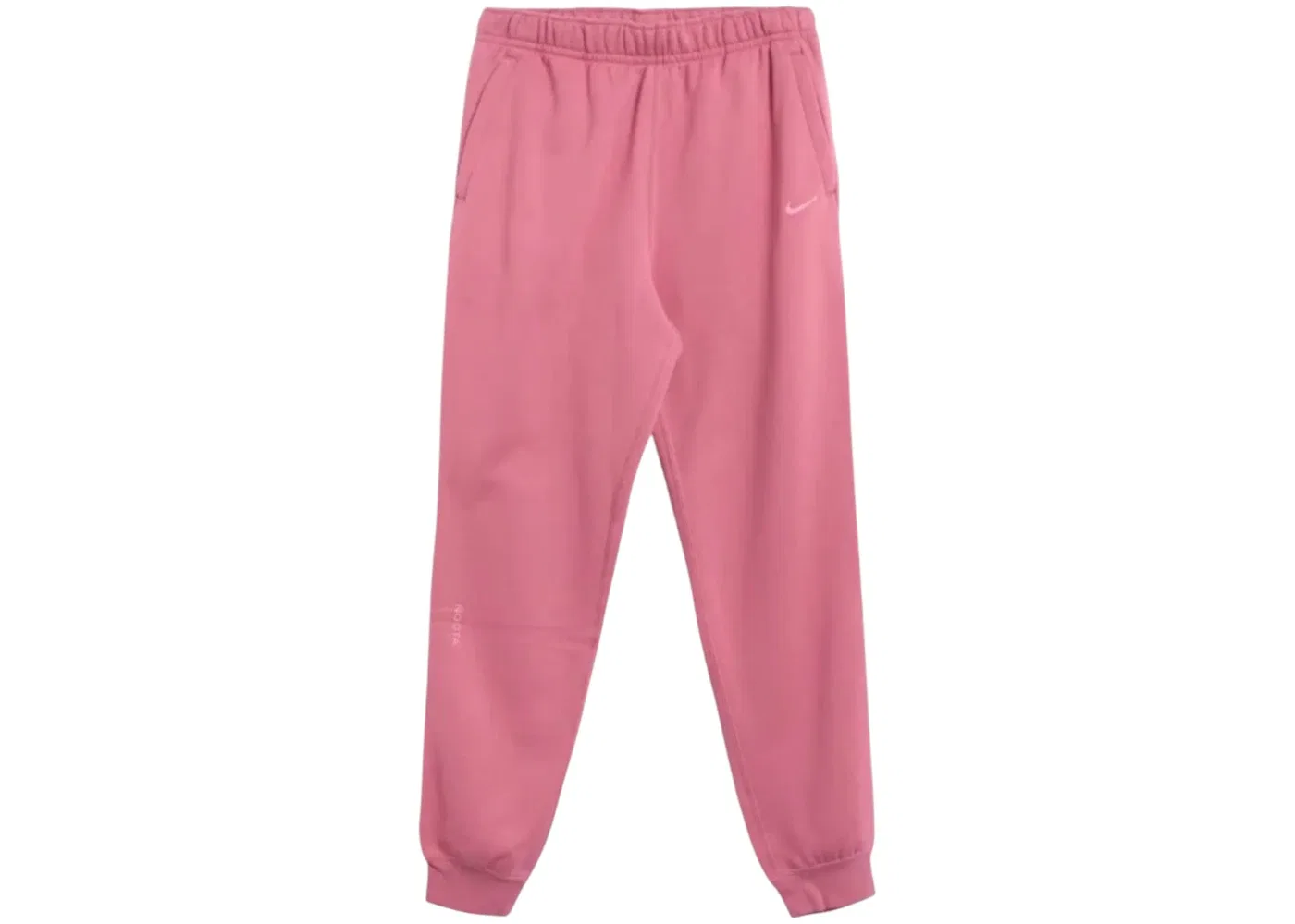 Мужские спортивные штаны из флиса с принтом Nike NOCTA, Desert Berry/Elemental Pink