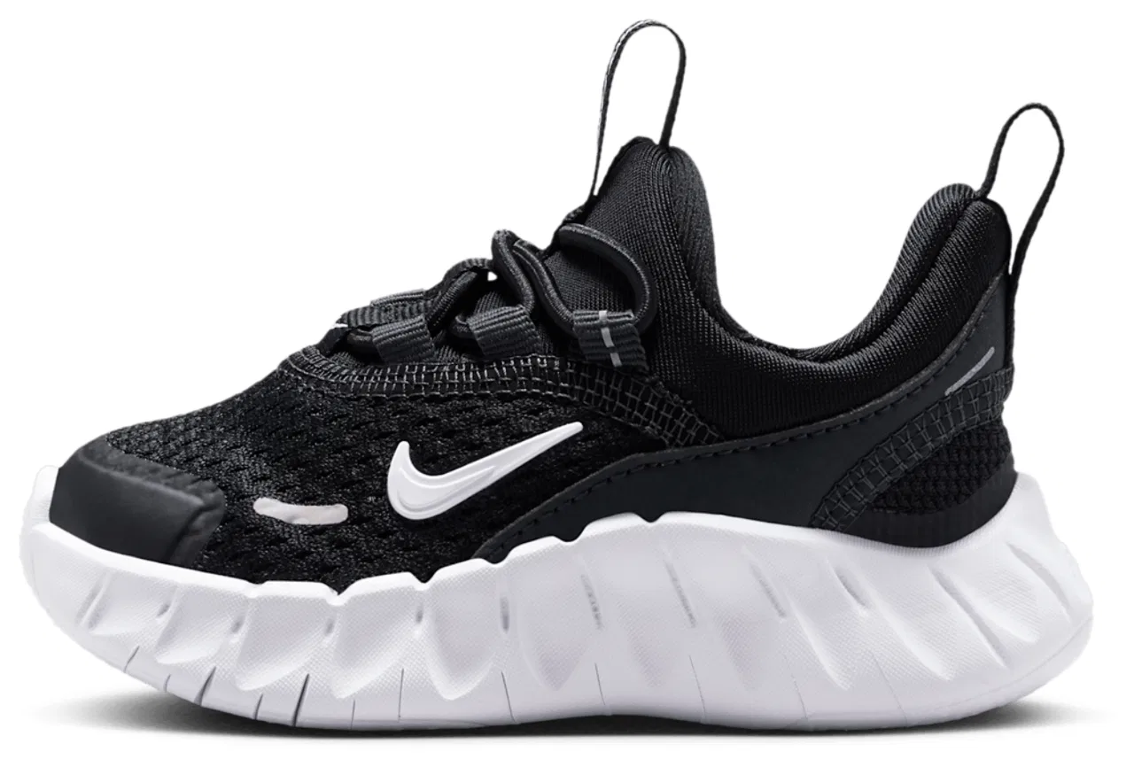 Беговые кроссовки для мальчиков Free Ride Nike, цвет Black/White/Anthracite — фото 2