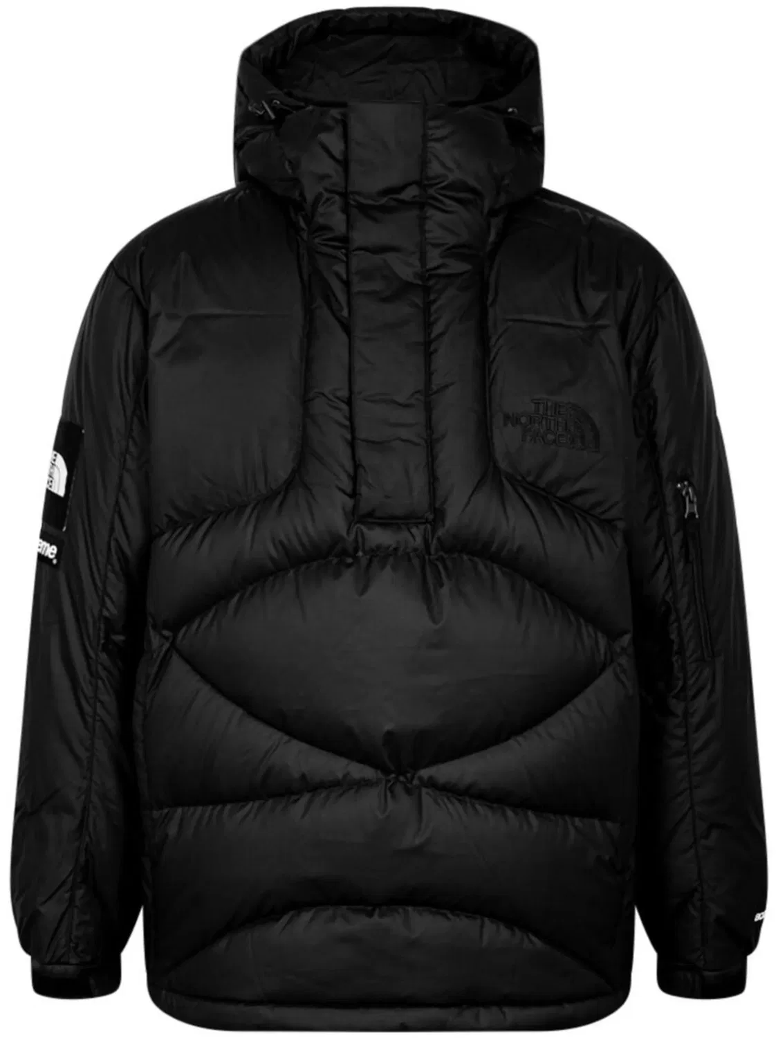 Пуховик с 800-ю наполнителями Supreme, черный