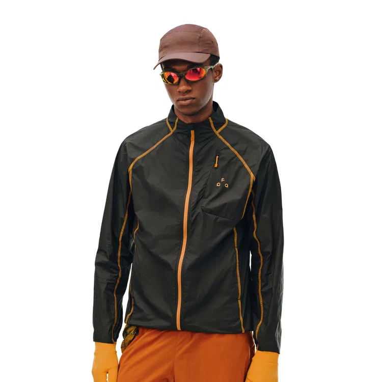 Детская куртка с воротником-стойкой, ветрозащитная Stand Collar, FPA, Orange — фото 3