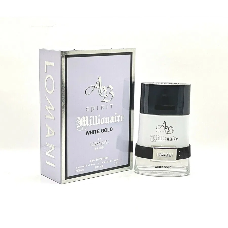 Парфюмерная вода Lomani Spirit Millionaire White Gold For Men, 100 мл