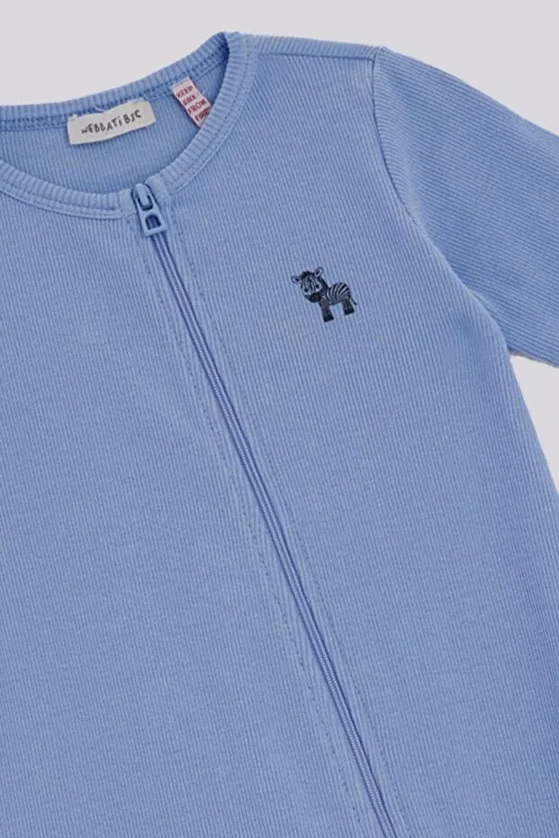 Детский комбинезон для мальчиков с длинным рукавом Gb Baby Basic, Blue — фото 3