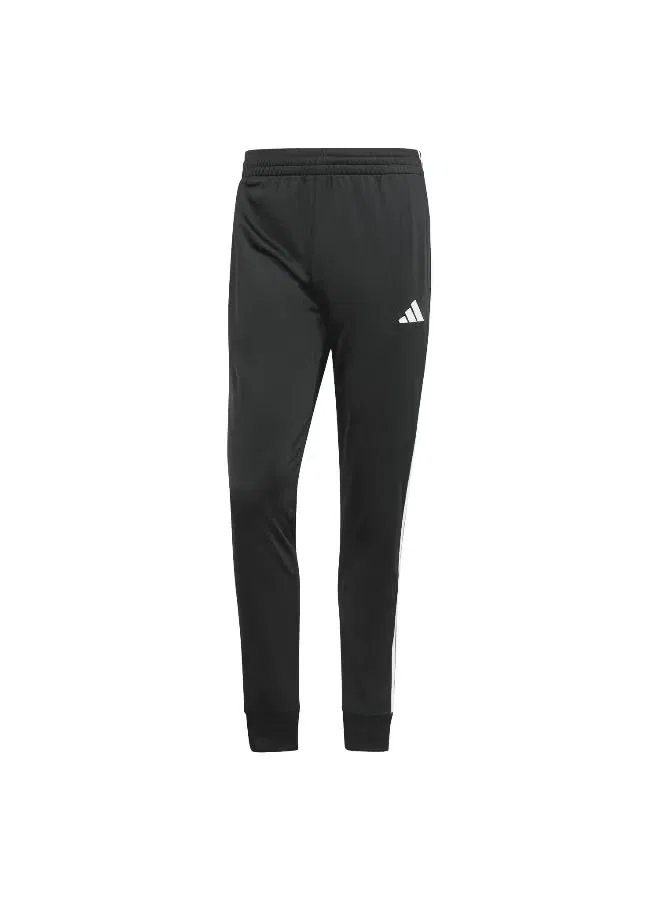 Костюм спортивный мужской с тремя полосками Adidas, черный — фото 3