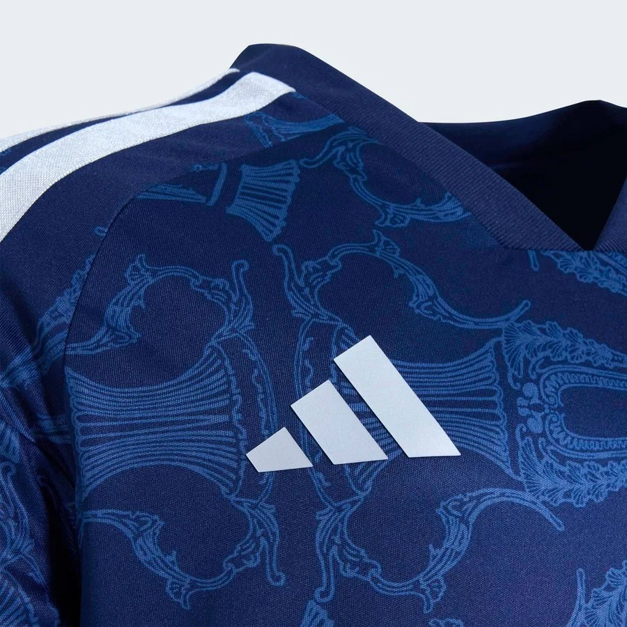 Детская футболка спортивная с принтом Fenerbahçe 26/27 Üçüncü adidas, Синий — фото 3