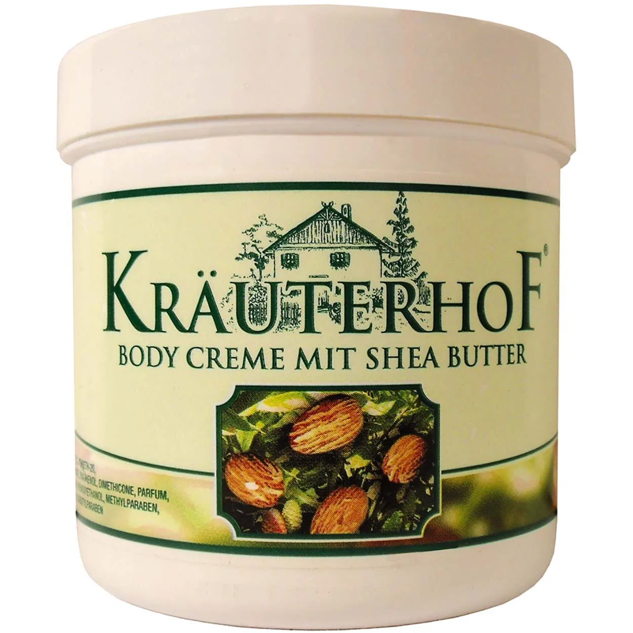 Крем для тела с маслом Ши, Krauterhof, 2 x 250 мл