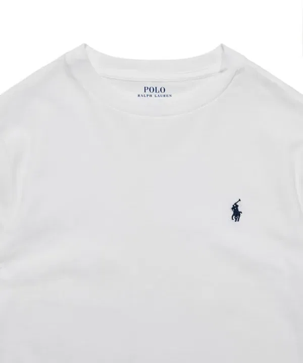 Футболка с коротким рукавом, Polo Ralph Lauren Children, белый — фото 3