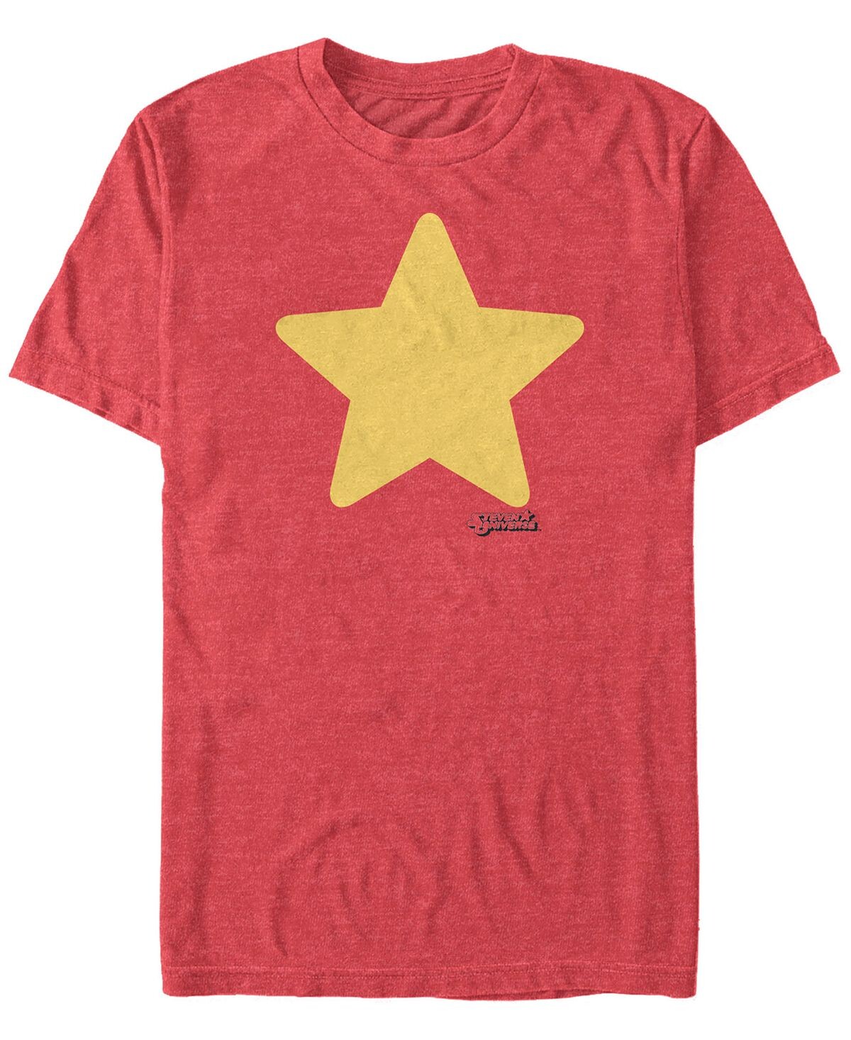 

Мужская футболка с коротким рукавом steven universe star costume Fifth Sun, красный