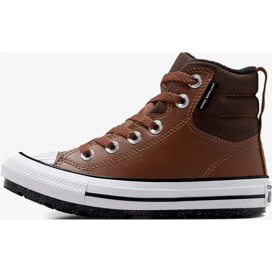 Детские кожаные ботинки Converse Chuck Taylor All Star Berkshire, Коричневый — фото 4