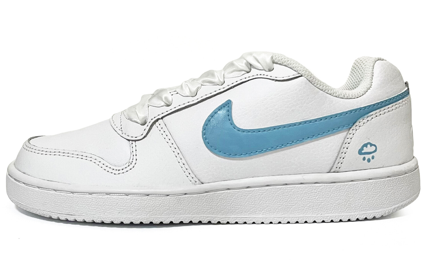 

Кроссовки Nike EBERNON Skateboarding Shoes Men Low-top Blue, белый