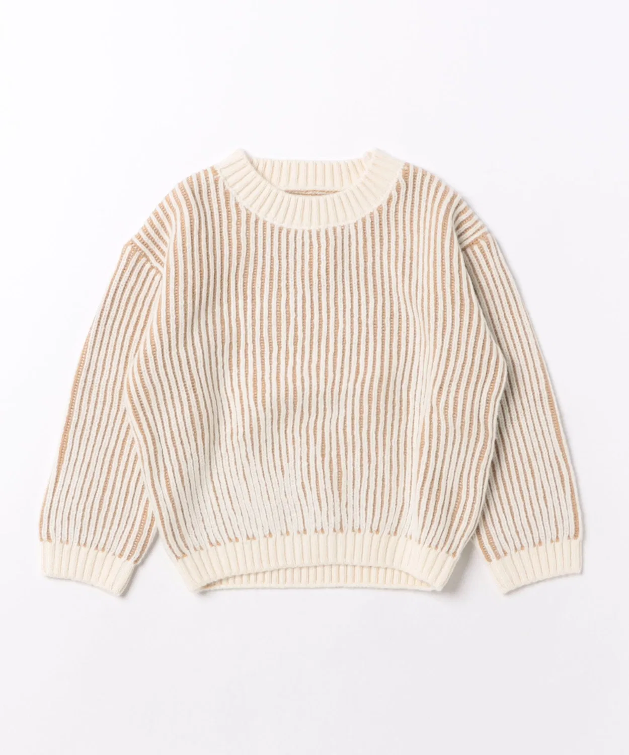 Детский свитер с длинным рукавомRelaxed Knit Sweater Quincy Mae, Brown