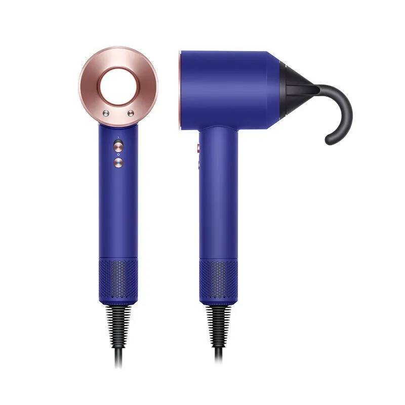 

Фен для волос Dyson Supersonic HD08, синий/розовое золото